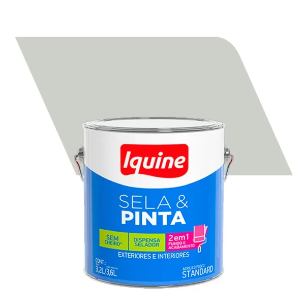 IQUINE SELA E PINTA BRANCO GELO 3,6L - CÓDIGO 26125