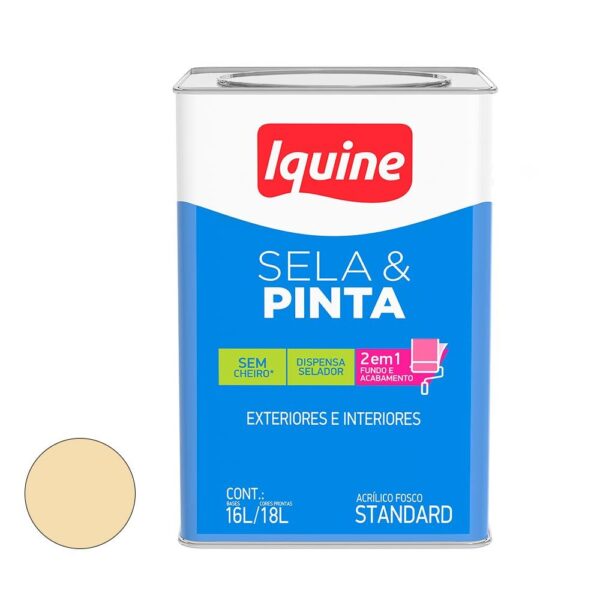 IQUINE SELA E PINTA MARFIM 18L - CÓDIGO 25408